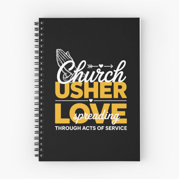 Item preview, Church Usher Spreading Love Lord God Lover designed and sold by DrewLeuschke.