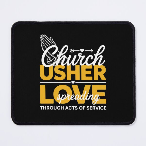 Item preview, Church Usher Spreading Love Lord God Lover designed and sold by DrewLeuschke.