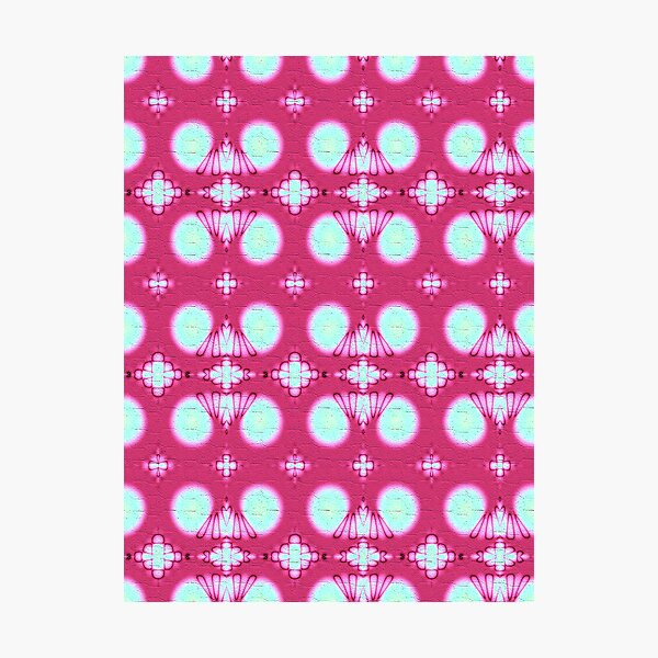 Pink Blossom Blanket Photographic Print