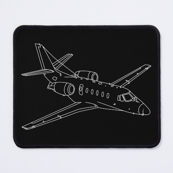 Item preview, Cessna Citation Jet Sketch Aviation Art  designed and sold by skye-studio.