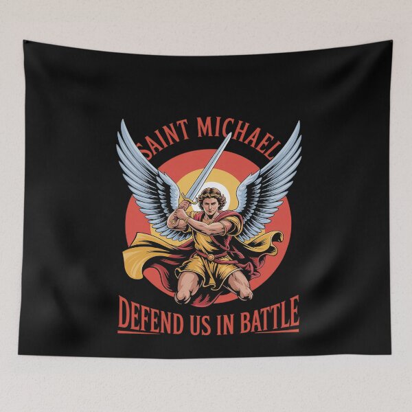 Item preview, Catholic Defend Us in Battle Saint Michael  designed and sold by MinaReinger.