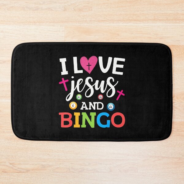 Item preview, I Love Jesus And Bingo Games Christian Lucky Bingo Player designed and sold by EileenDeana.