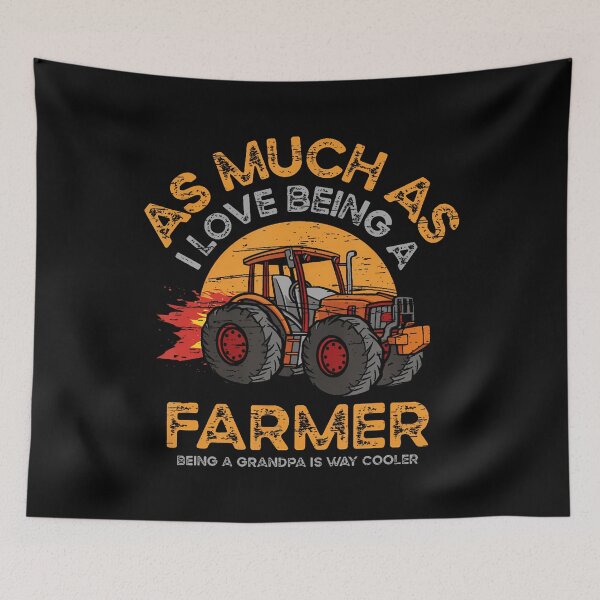 Item preview, As Much As I Love Being A Farmer Being A Grandpa Is Cooler designed and sold by AndreaBonnie.