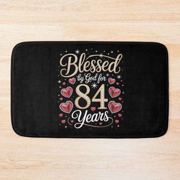 Item preview, Blessed By God For 84 Years Old 84th Birthday Party Queen  designed and sold by MinaReinger.