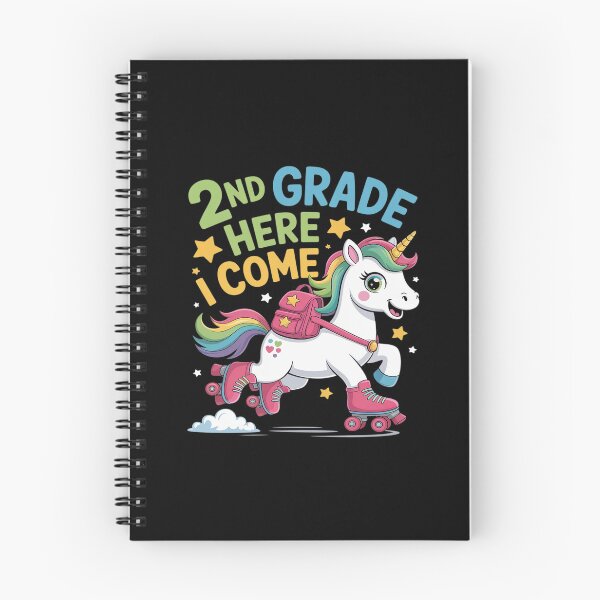 Item preview, Second Grade Here I Come Unicorn Back To School 2nd Graders designed and sold by LinlinsDemons.