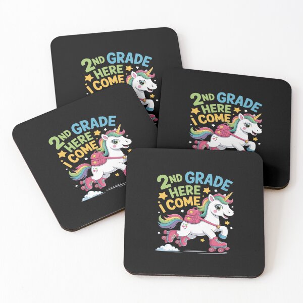 Item preview, Second Grade Here I Come Unicorn Back To School 2nd Graders designed and sold by LinlinsDemons.