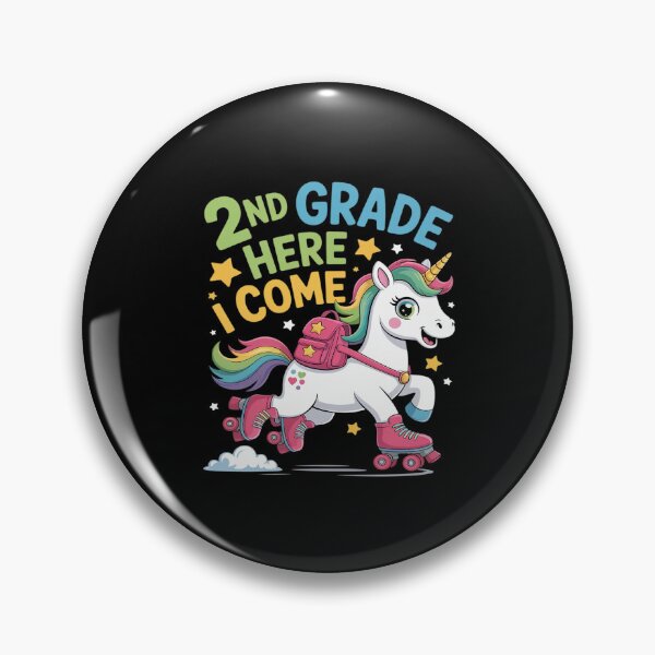 Item preview, Second Grade Here I Come Unicorn Back To School 2nd Graders designed and sold by LinlinsDemons.