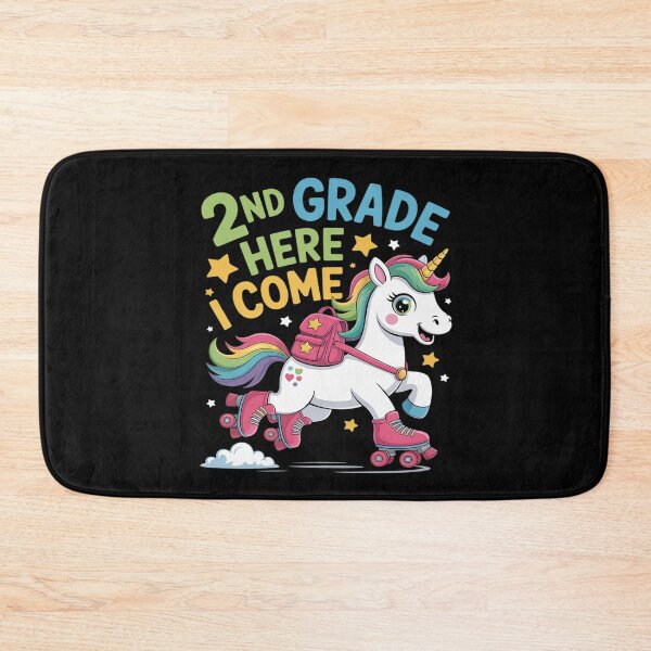 Item preview, Second Grade Here I Come Unicorn Back To School 2nd Graders designed and sold by LinlinsDemons.