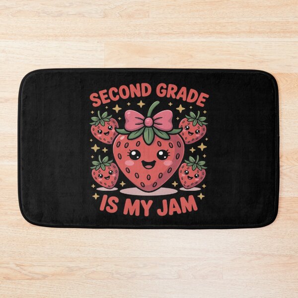 Item preview, Second Grade is My Jam Strawberry Second Grade Teacher designed and sold by LinlinsDemons.