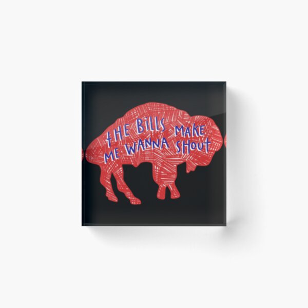 Item preview, Buffalo Bills Shout Logo   designed and sold by nohemianne.