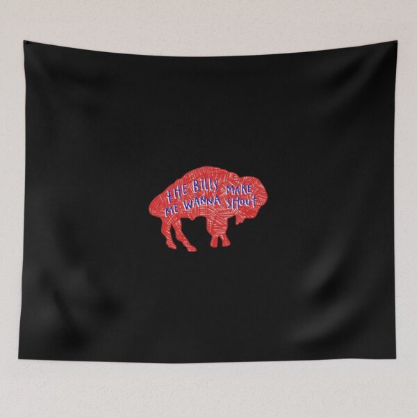 Item preview, Buffalo Bills Shout Logo   designed and sold by nohemianne.