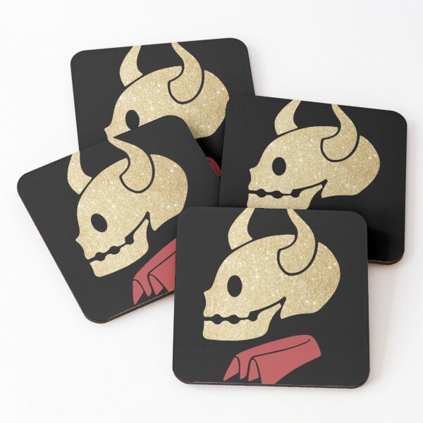 Item preview, Buffy Golden Demon Skull Glitter Effect  Scoop  designed and sold by nohemianne.