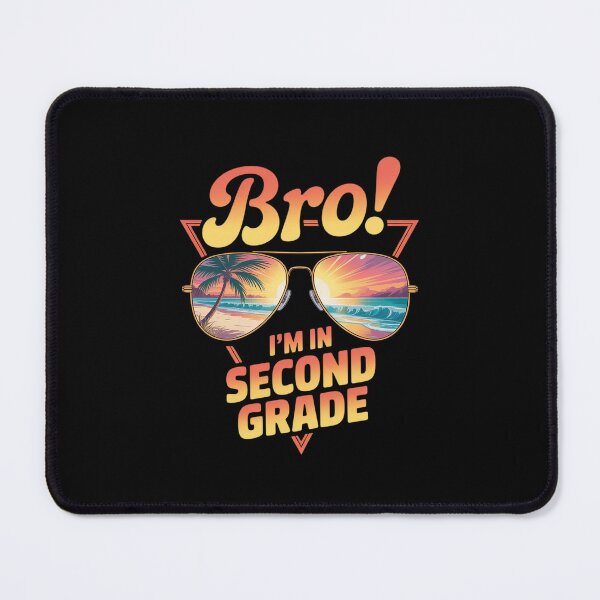 Item preview, Second Grade, Bro Back in School, Cool Sunglasses designed and sold by LinlinsDemons.