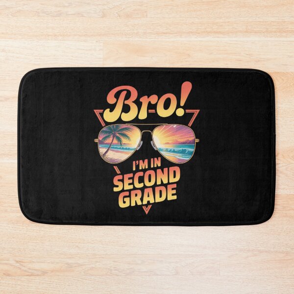 Item preview, Second Grade, Bro Back in School, Cool Sunglasses designed and sold by LinlinsDemons.
