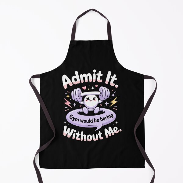 Item preview, Cute Barbell Character Funny Gym Admit It Phrase designed and sold by barrycantre11.