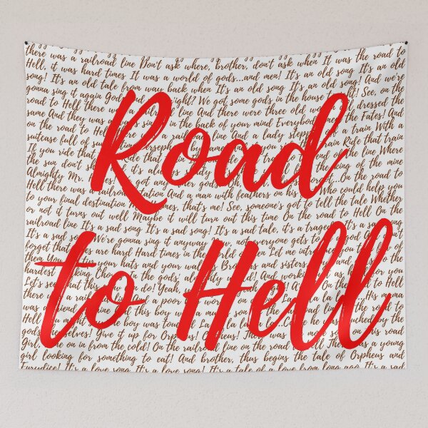 Item preview, Hadestown Lyrics designed and sold by broadwaygirl142.