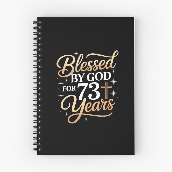 Item preview, Blessed By God 73 Year Old 73rd Birthday It's My 73rd Bday designed and sold by RayArmstrong.