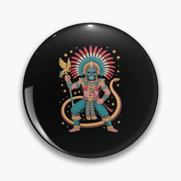 Item preview, Aztec God Aztec Culture Mayan Indigenous Tlaloc Statue designed and sold by DrewLeuschke.