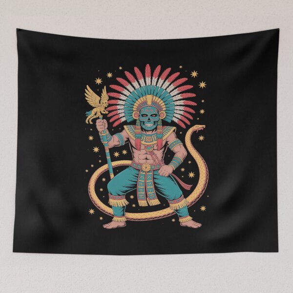 Item preview, Aztec God Aztec Culture Mayan Indigenous Tlaloc Statue designed and sold by DrewLeuschke.