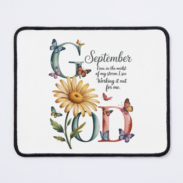 Item preview, August Girl Even In The Midst Of My Storm I See God designed and sold by MinaReinger.