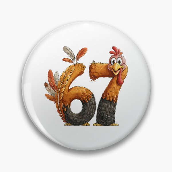 Item preview, Turkey Shaped Six Seven Funny Thanksgiving  designed and sold by barrycantre11.