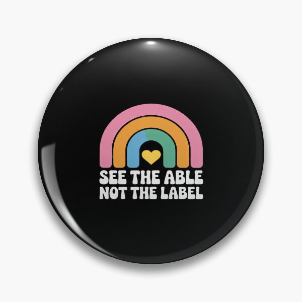 Item preview, See The Able Not The Label Autism Awareness SPED designed and sold by LinlinsDemons.
