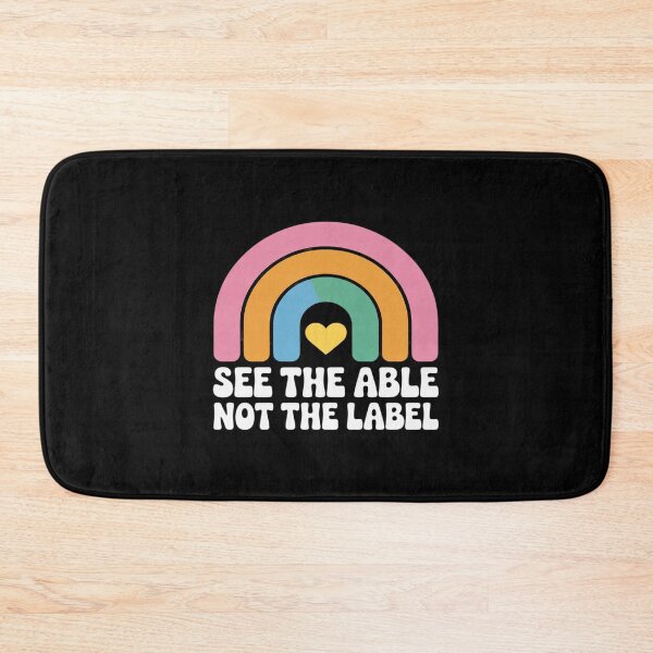 Item preview, See The Able Not The Label Autism Awareness SPED designed and sold by LinlinsDemons.
