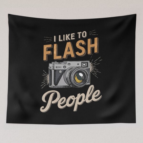 Item preview, To Flash People Cameraman Photo Camera Funny Photographer designed and sold by EileenDeana.