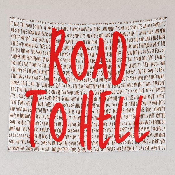 Item preview, Hadestown Lyrics designed and sold by broadwaygirl142.