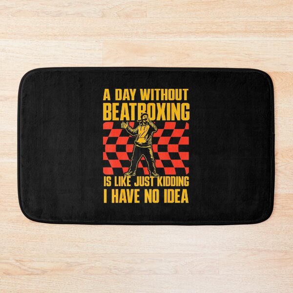 Item preview, A Day Without Beatboxing Just Kidding No Idea designed and sold by AndreaBonnie.