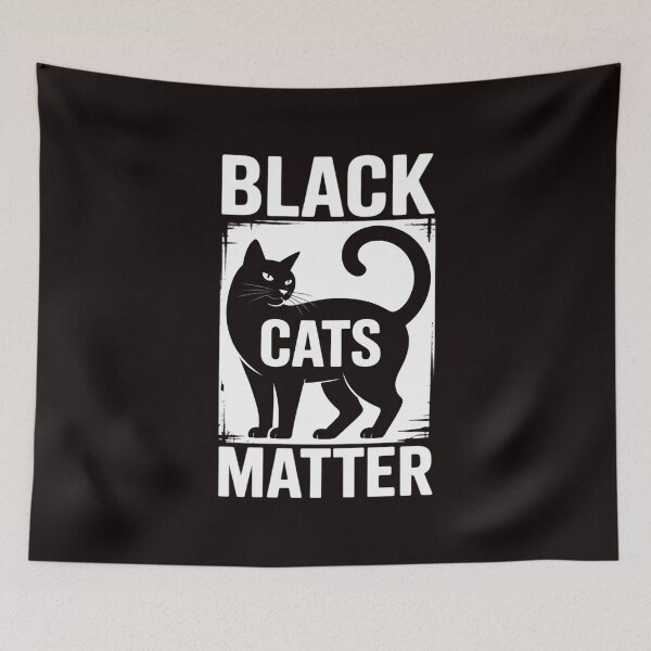 Item preview, Black Cats Matter Parody Black Lives Matter designed and sold by RopboxRone.