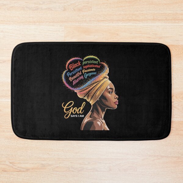 Item preview, African American Girl God Says I Am Black Pride designed and sold by HaileyRobel.