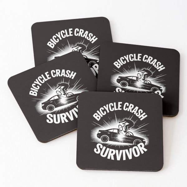 Item preview, Bike Accident Get Well Bicycle Crash Survivor Recovery designed and sold by RopboxRone.