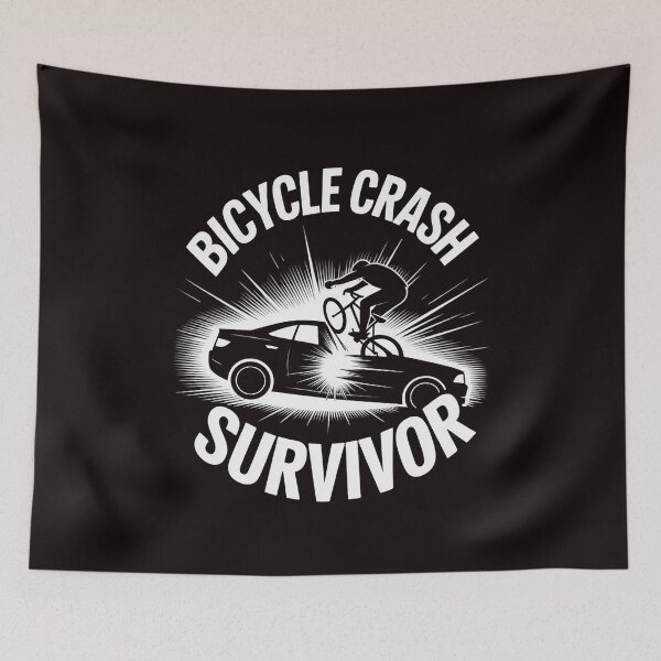 Item preview, Bike Accident Get Well Bicycle Crash Survivor Recovery designed and sold by RopboxRone.