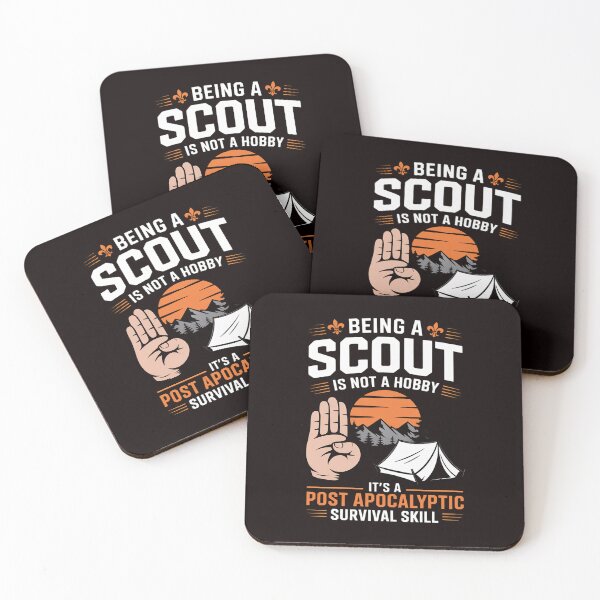 Item preview, Being A Scout Is Not A Hobby - Boys & Girls Scoutset All The Dogs  Dog Lover Gift designed and sold by RopboxRone.