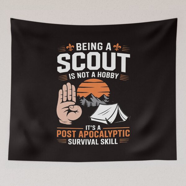 Item preview, Being A Scout Is Not A Hobby - Boys & Girls Scoutset All The Dogs  Dog Lover Gift designed and sold by RopboxRone.