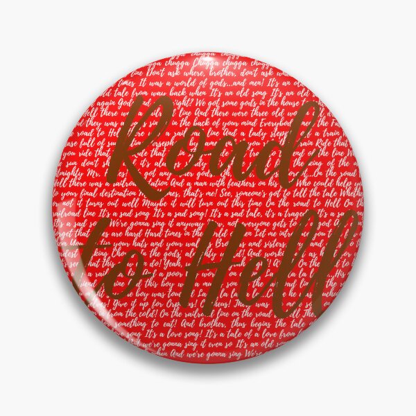 Item preview, Hadestown Lyrics designed and sold by broadwaygirl142.