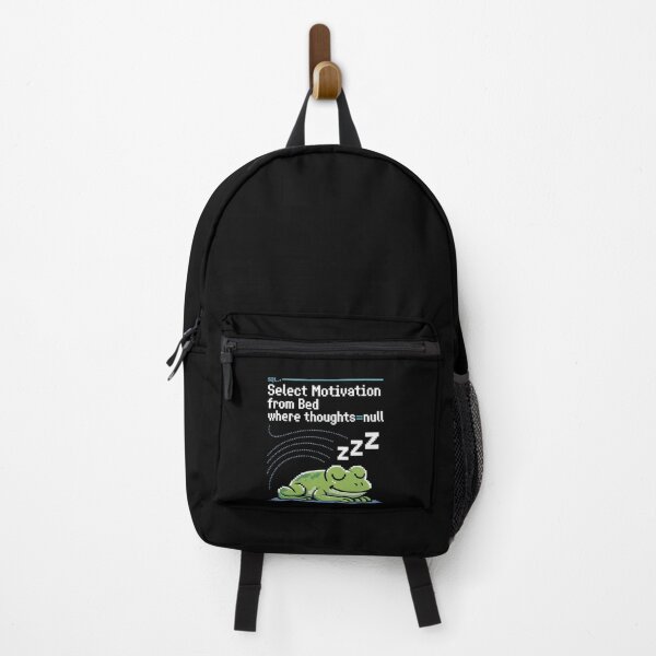 Item preview, Select Sleepy – Funny SQL Pixel Frog Dev designed and sold by LinlinsDemons.