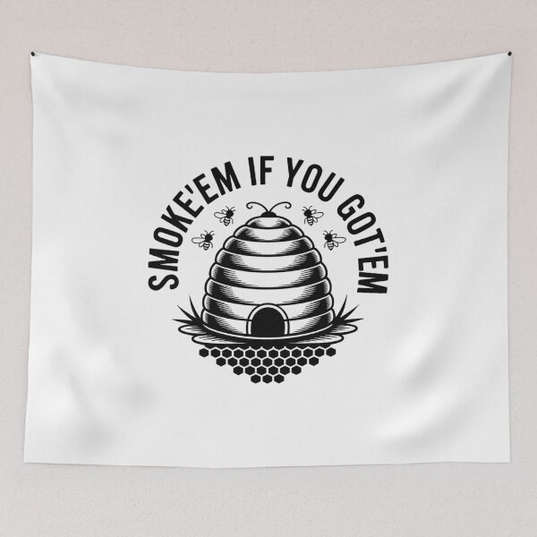 Item preview, Funny Beekeeping Bee, Smoke Them Honey Bees Tee Gift designed and sold by DrewLeuschke.