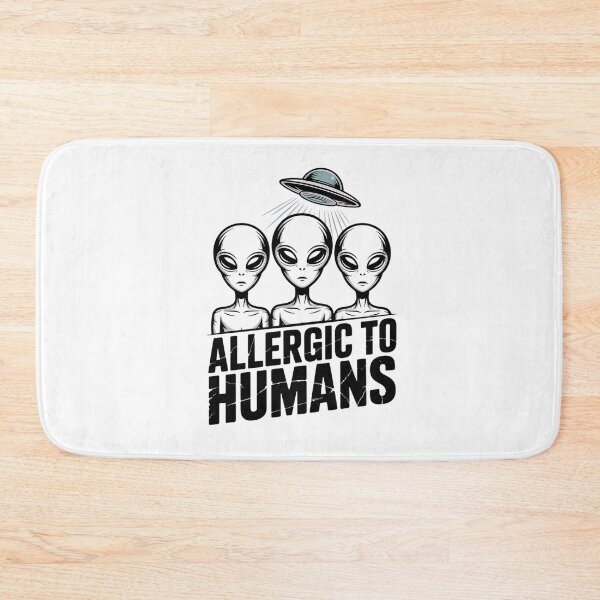 Item preview, Funny Aliens Introvert Allergic To Humans UFO Aliens Lover designed and sold by MinaReinger.