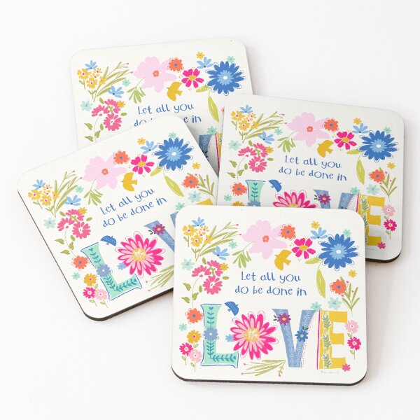 Item preview, LOVE, Creatively Lettered, Let all you do be done in Love designed and sold by Terri Conrad.