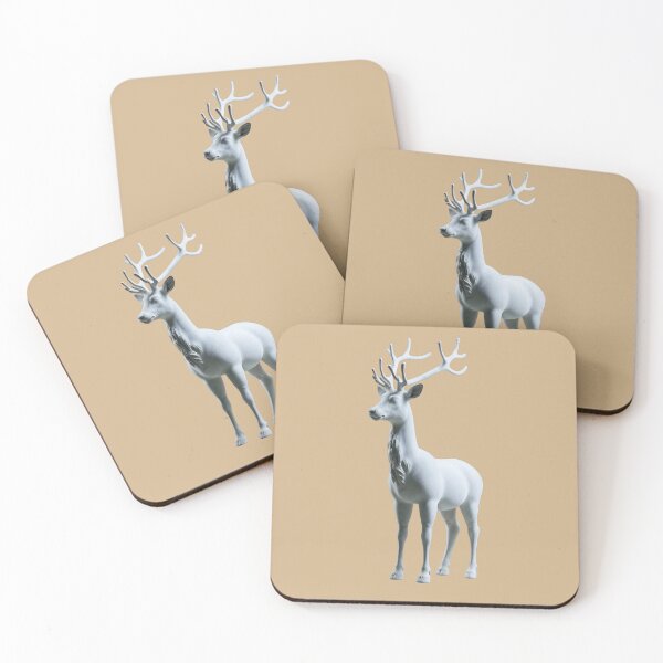 Item preview, Abstract Scandi Reindeer - Scandi Neutral designed and sold by terramuse.