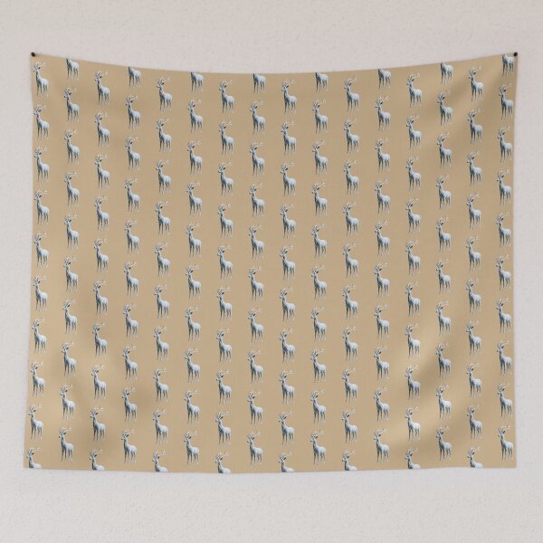 Item preview, Abstract Scandi Reindeer - Scandi Neutral designed and sold by terramuse.