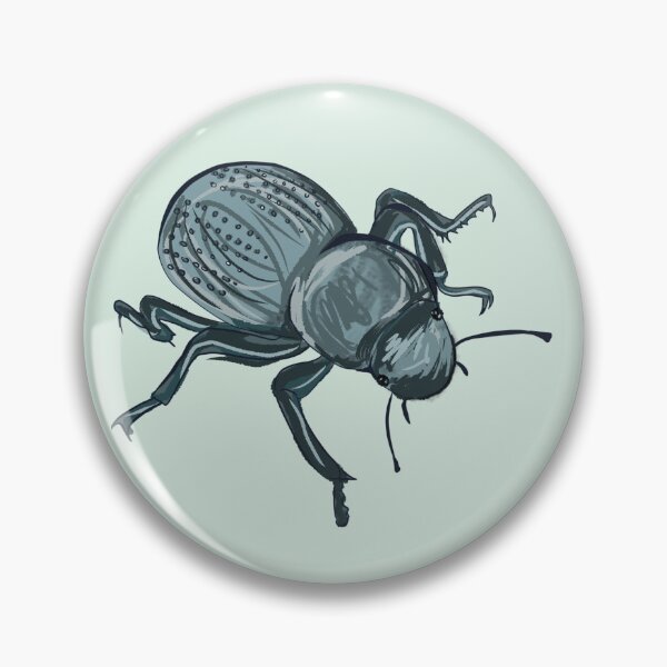 Item preview, blue death feigning beetle  designed and sold by ashetastic art.