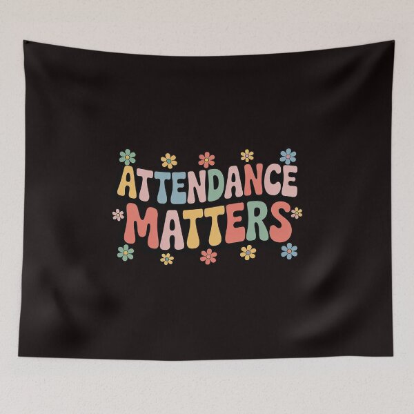 Item preview, Attendance Matters Attendance Clerk Back to School designed and sold by RopboxRone.