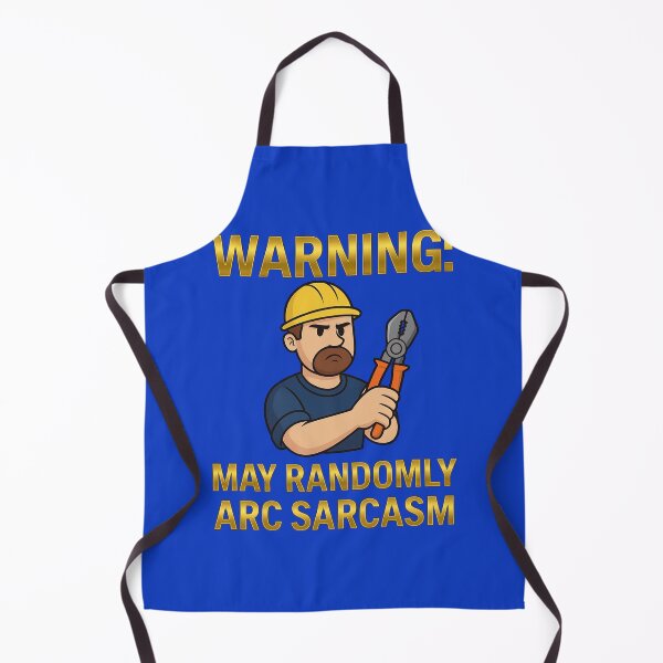 Item preview, Warning: May Randomly Arc Sarcasm - Funny Electrician Quote designed and sold by Dbalsleyjr.
