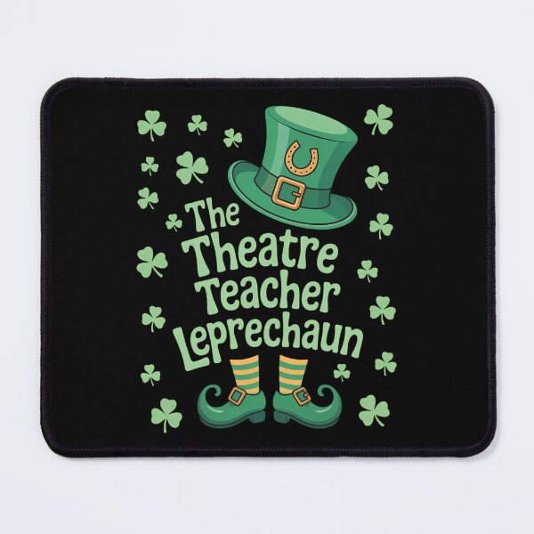 Item preview, Theatre Teacher Leprechaun St Patricks Day designed and sold by AsteriskDatBArt.