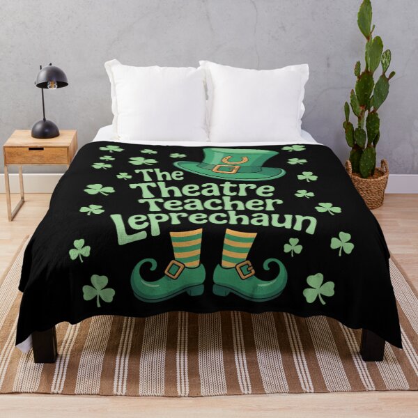 Item preview, Theatre Teacher Leprechaun St Patricks Day designed and sold by AsteriskDatBArt.