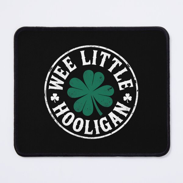Item preview, Wee Little Hooligan Funny Clovers Kids St Patrick's Day designed and sold by AsteriskDatBArt.
