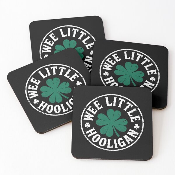 Item preview, Wee Little Hooligan Funny Clovers Kids St Patrick's Day designed and sold by AsteriskDatBArt.